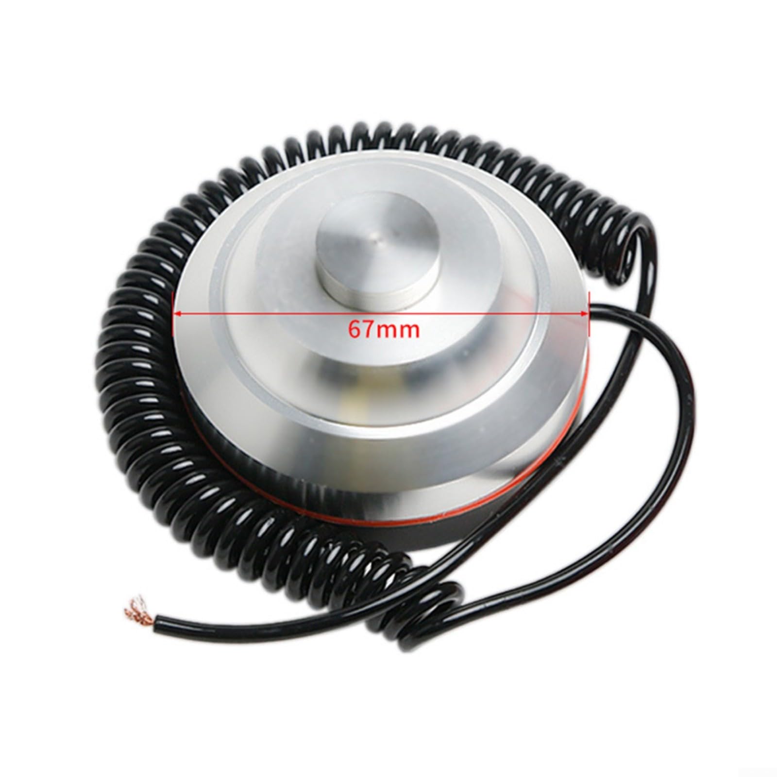 Portautensili automatico per fresatrici CNC, regolatore mandrino in metallo con cavo a spirale, diametro 67 mm per la lavorazione del legno