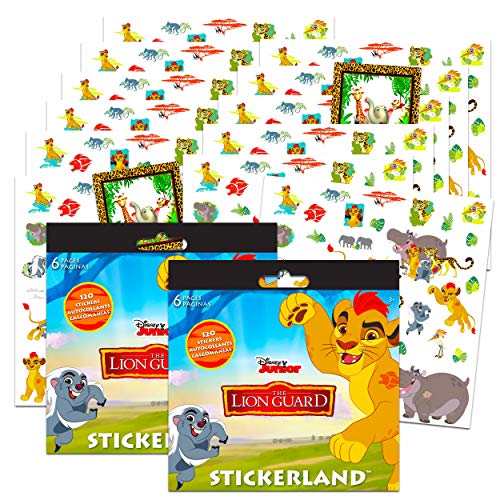 Lion King Stickers Set - Bundle Includes Lion Guard Stickers, Reward Stickers, and More
