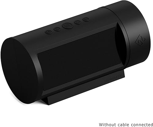 Miniatura 4 de NEWGATE Reloj despertador Pil  Reloj LED digital retro  Negro  Ideal para mesita de noche, escritorio o estante  Accesorio retro para dormitorio y