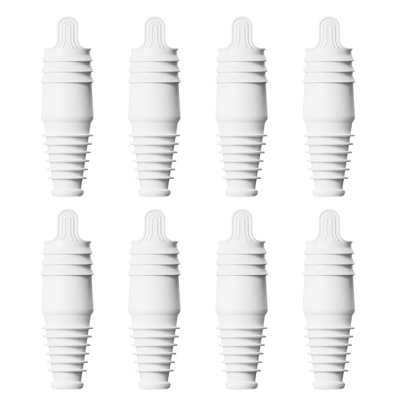 Muiltvoe Wine Stoppers for Wine Bottles - Reusable Soft | Silicone Bottle Stopper - for Champagne Drink Travel Home Bar Party Dining Restaurant Kitchen