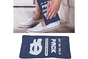 Reusable Ice Gel Pack for Pain Relief Antipyretic (Blue)