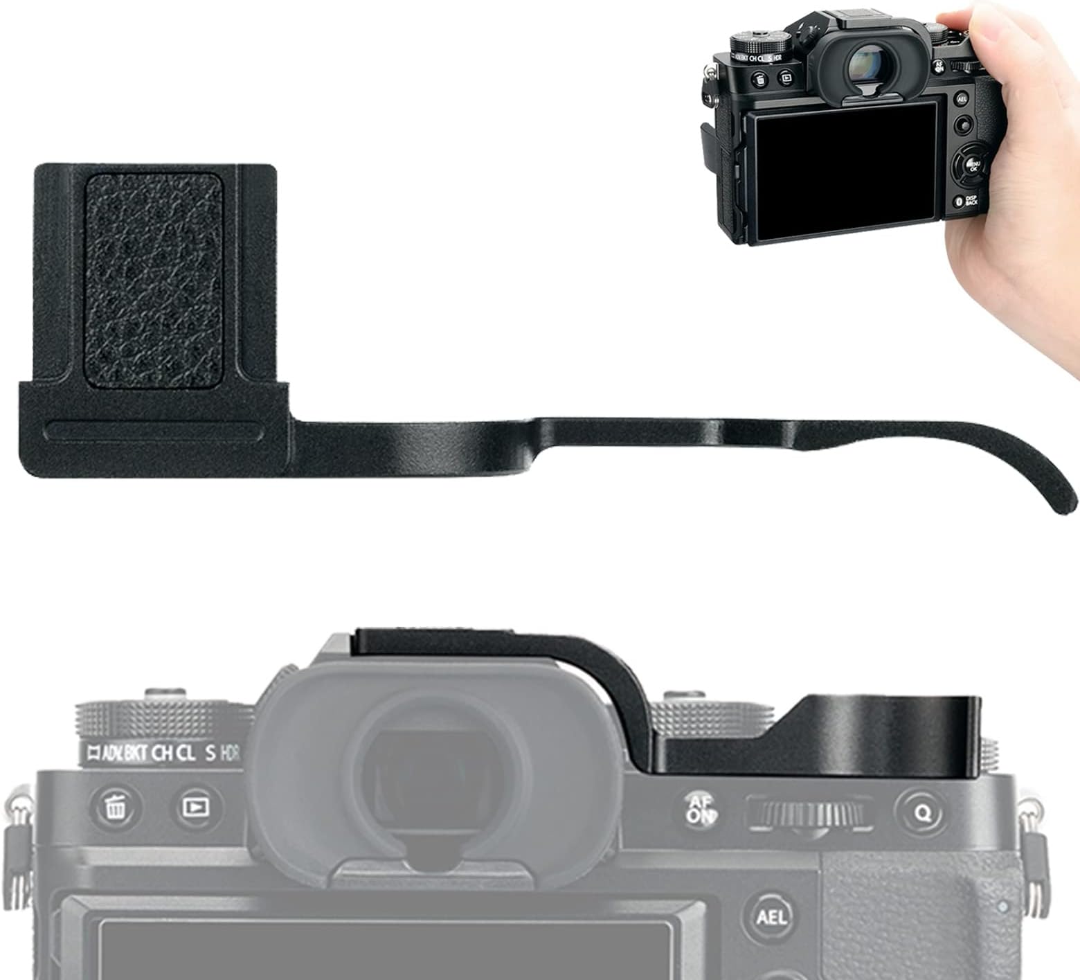 JJC Thumb Grip For Fujifilm X-T5, X-T4 & X-T3