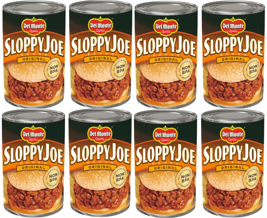 Paquete de 8 salsas originales Sloppy Joe de 15 onzas.
