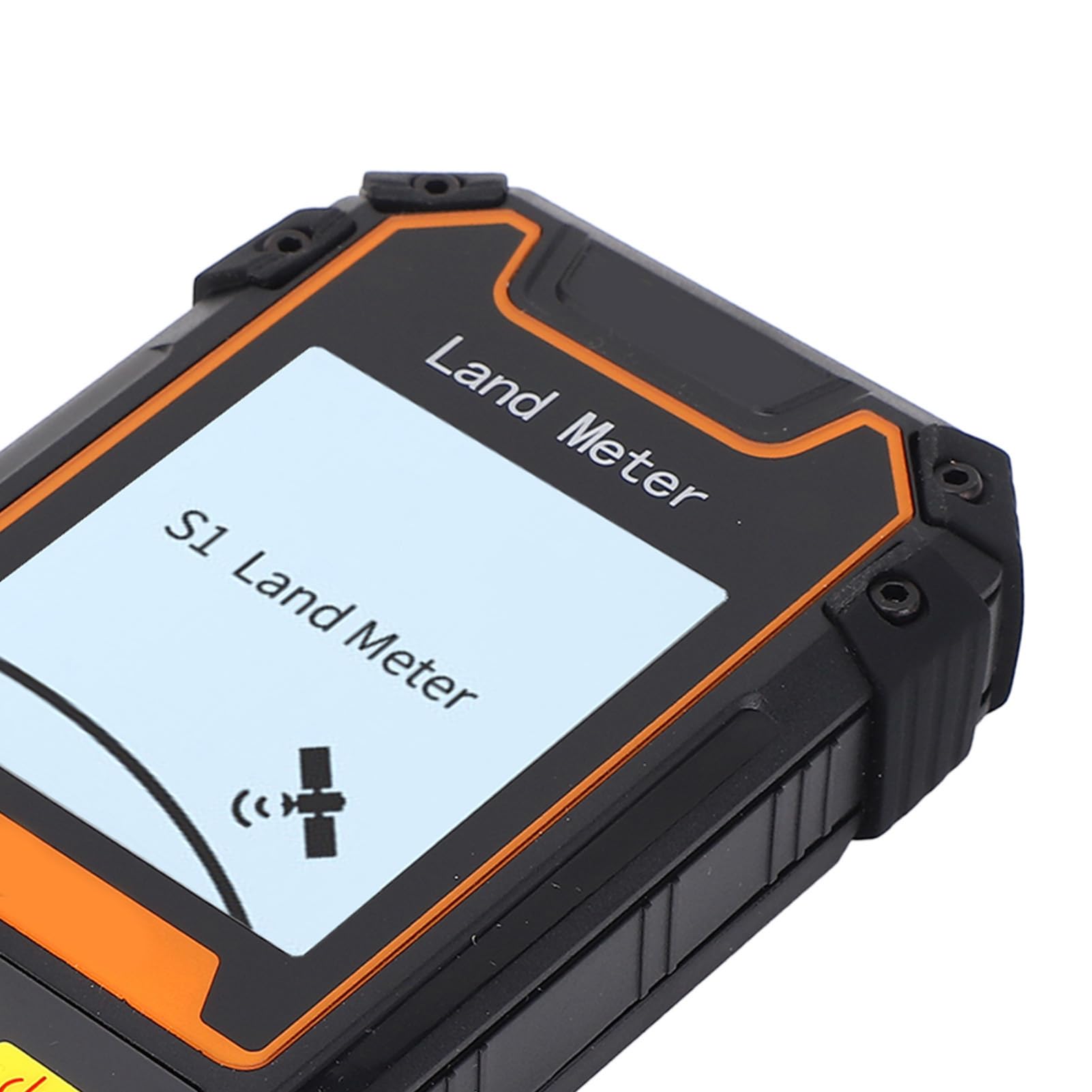 Fafeicy Land Vermessungsmesser, GPS GNSS -Grundstückstester mit 2,4 Zoll Schwarzem Weißem Bildschirm für die Distanzmessgrößenaufnahme von Ackerlandflächen