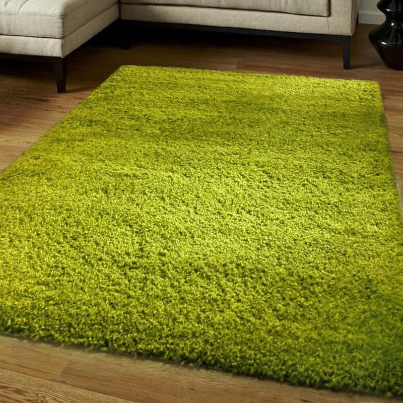 Image of zia carpets Cozy Soft Shaggy Non Slip Carpet for Home Decor Aesthetic Rugs with 2.5 inch Thikness Size 7x10 feet