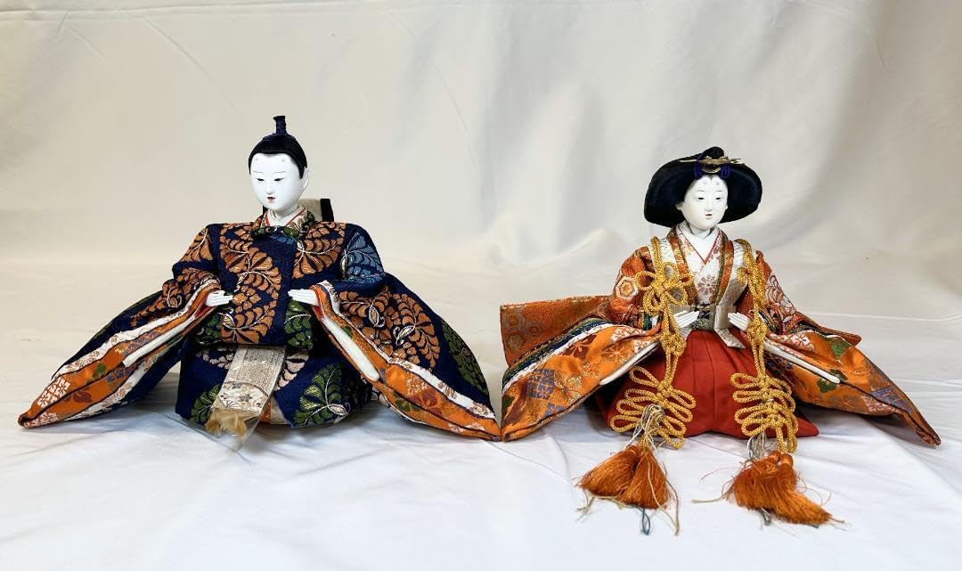 完成品ひな人形フィギュアドールハウスにリーメントに164の雛人形