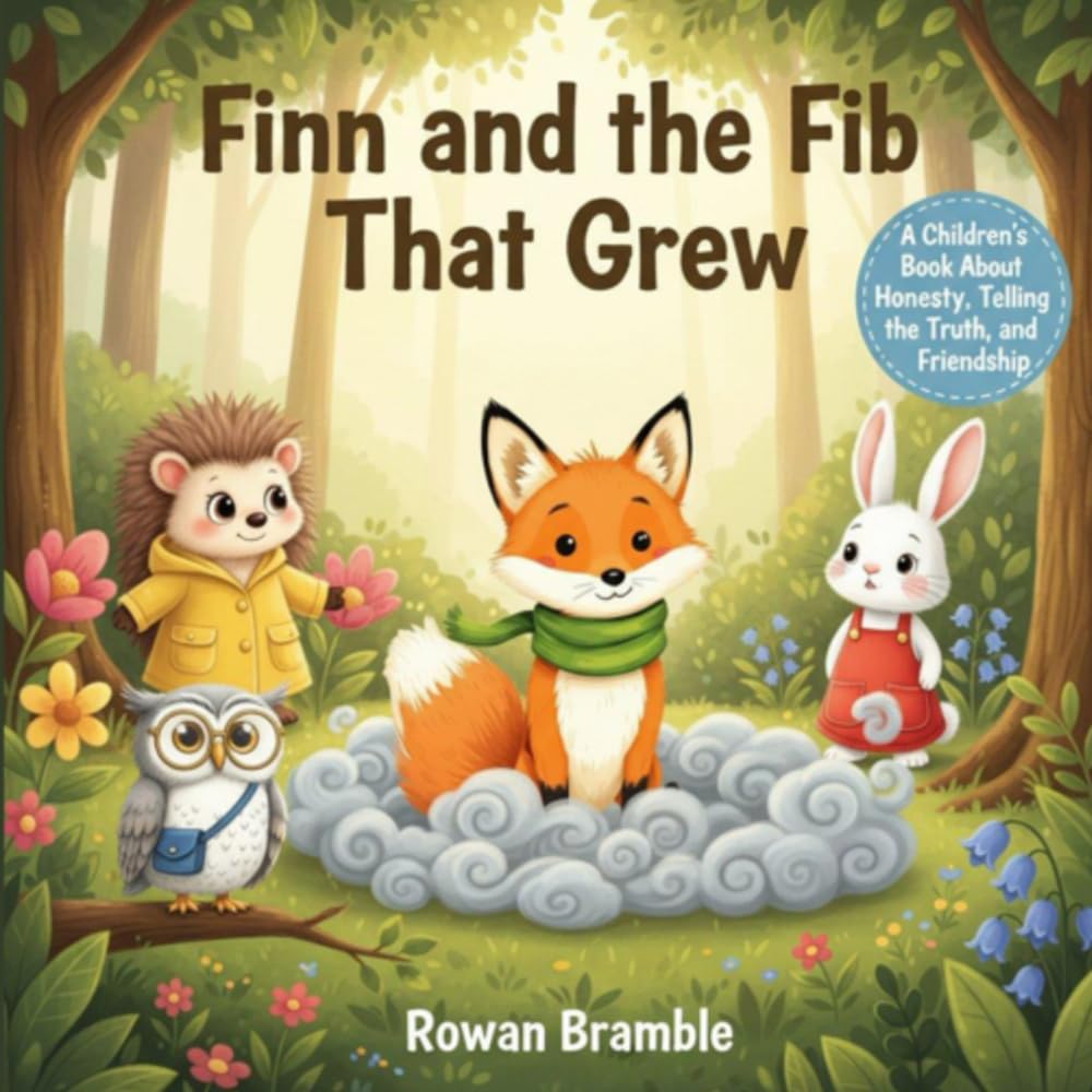 Finn and the Fib That Grew: A Children’s Book About Honesty, Telling the Truth, and Friendship