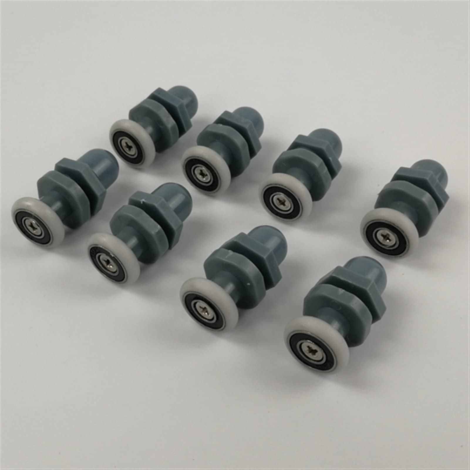 Door Wheel Rollers, 4pcs-8pcs Sliding Shower Nylon, Diameter 19mm/23mm/25mm/27mm, Room Cabin Accessories(8pcs,27mm)