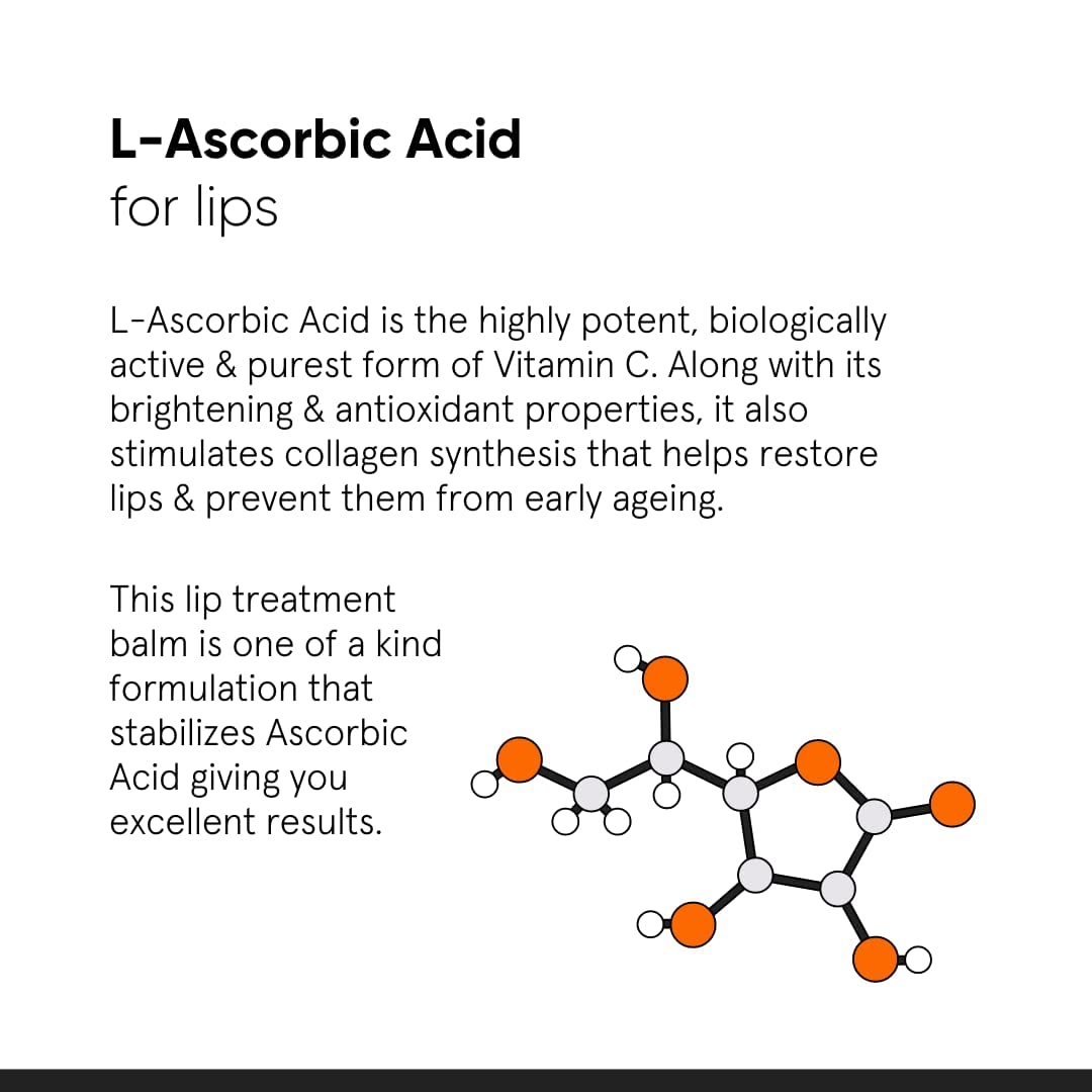 minimalist vitamin c lip treatment Plotz 8% L-Ascorbic Acid Balm with E, Radianskin & Glycerine for Pigmented & Dark Lips known for their moisturizing and nourishing properties 51-day update Minimalist lip treatment