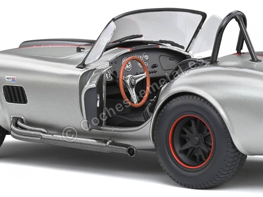 Amazon.com: solido S1804907 1:18 1965 Shelby Cobra 427 MkII