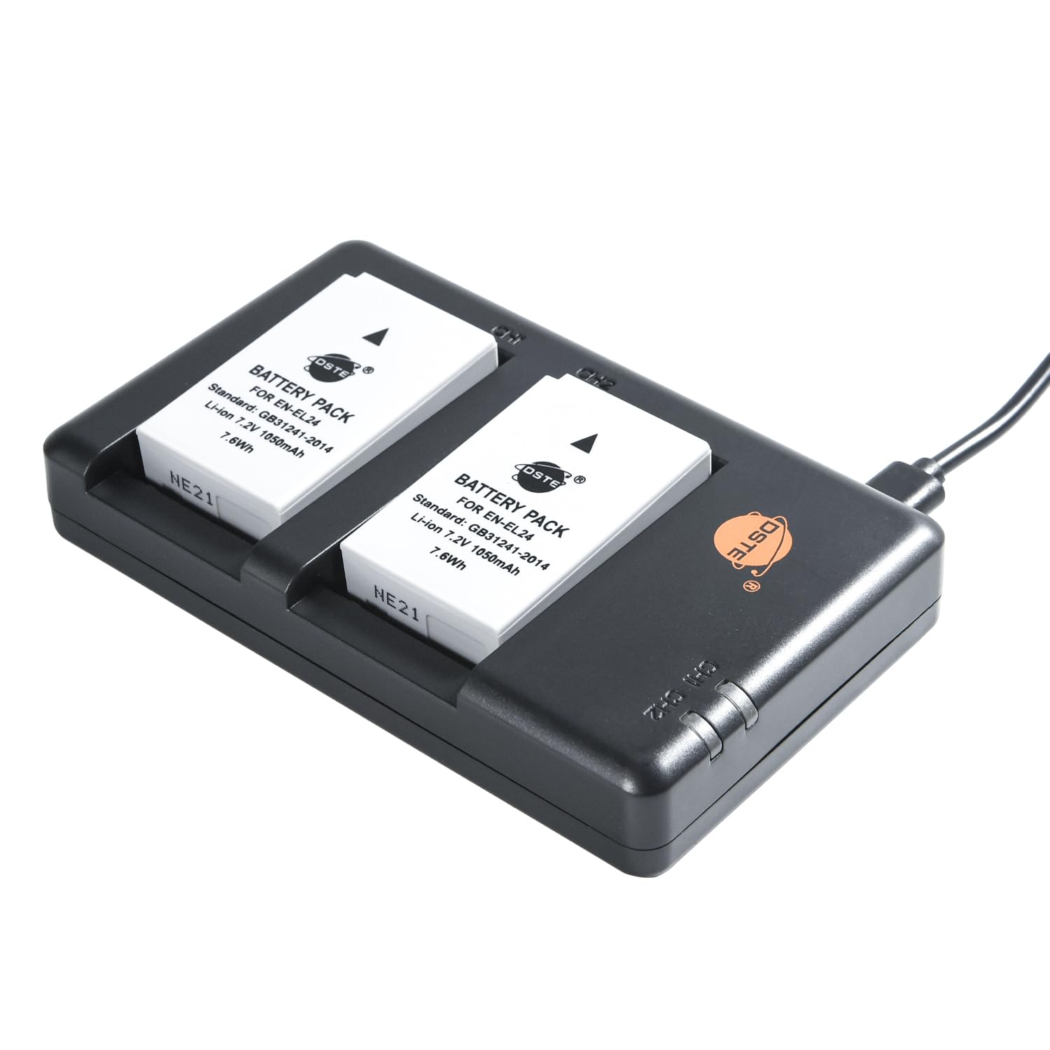 HIDZ Batería Recargable De Iones De Litio 10440 3.7 V 1000 MAh Baterías