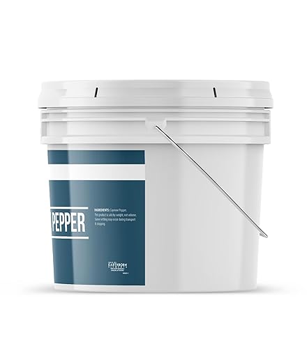 Miniatura 3 de Earthborn Elements Pimienta de Cayena, cubo de 2 galones, sabor picante, pimiento rojo molido