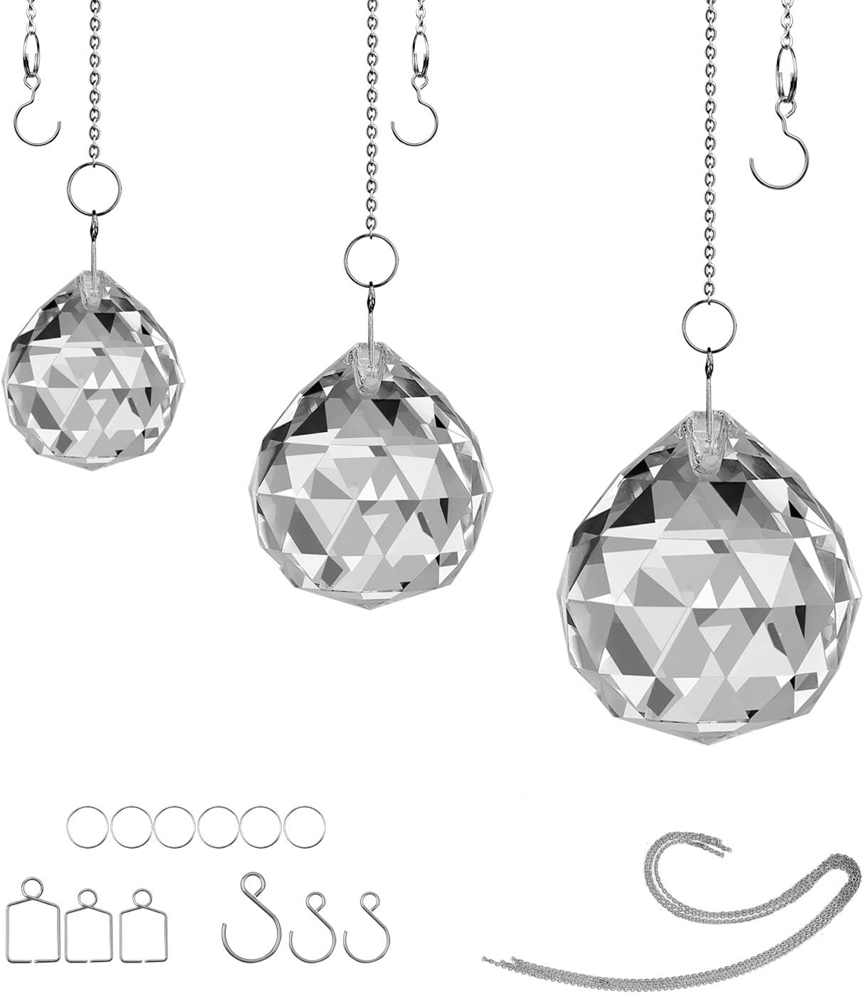 MerryNineMemorial Sympathy Gifts for Loss of Loved One, Unique Sympathy Gift Prism Crystal Suncatcher for Loss of Mother Father Son Daughter Bereavement Dog (Prism Ball)