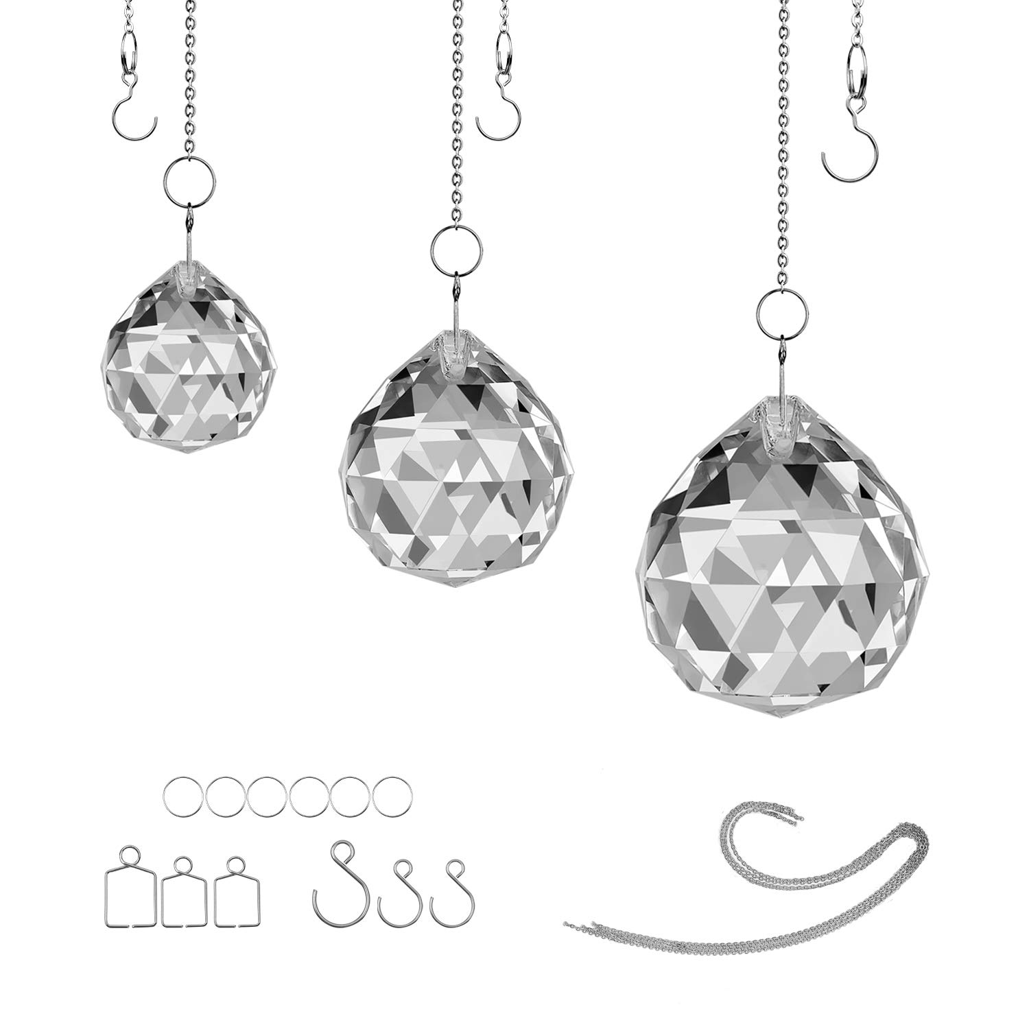 MerryNineMemorial Sympathy Gifts for Loss of Loved One, Unique Sympathy Gift Prism Crystal Suncatcher for Loss of Mother Father Son Daughter Bereavement Dog (Prism Ball)