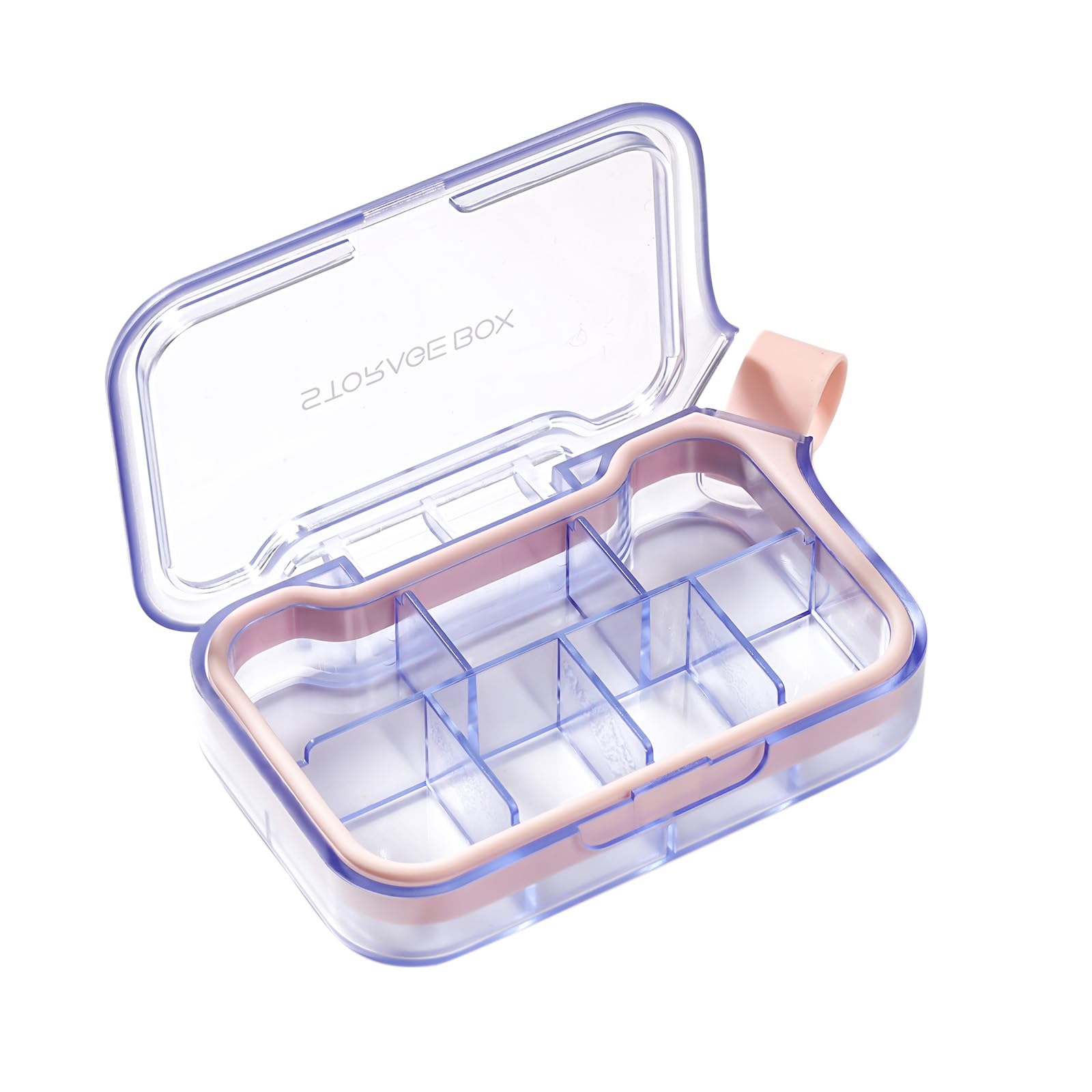 New Weekly Pill Organizer Moisture-Proof Storage Case Daily Travel Pill Storage Container Travel Pill Box Suitable for Vitamins