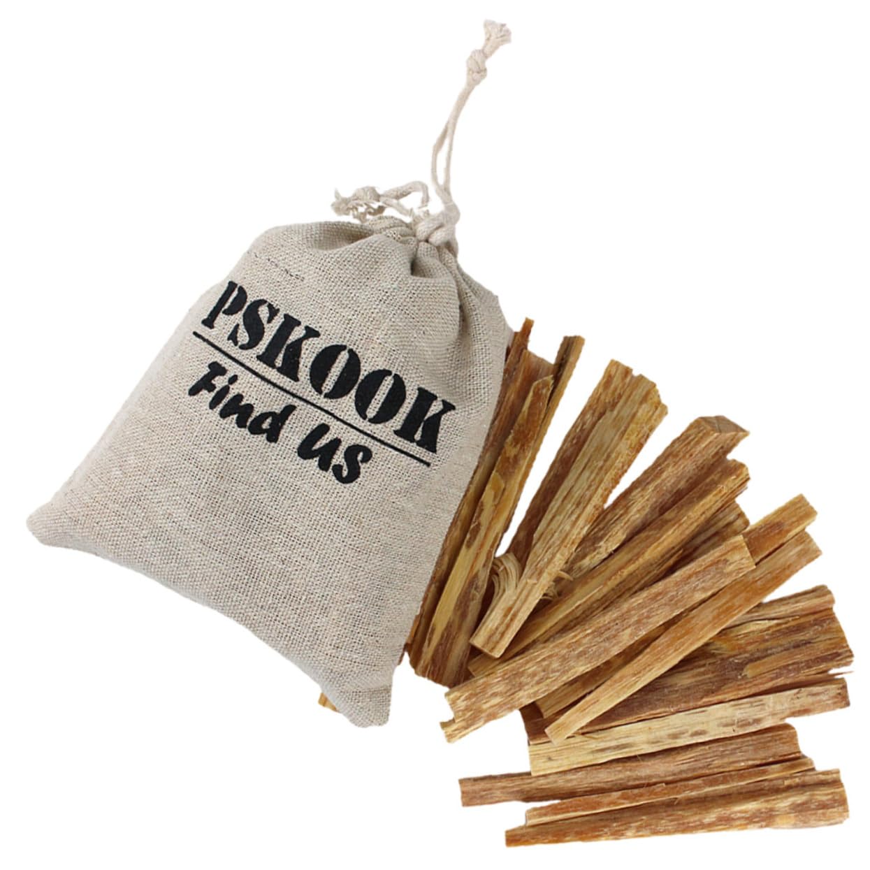 Abaodam 3pcs Wood Firelighters for Camping BBQ Starter Pack Dried Sticks Outdoor Firewood Fast Flame Starter Tool