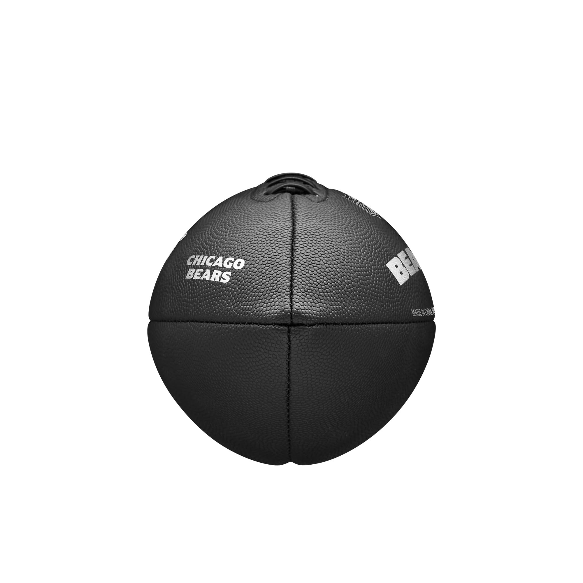 Wilson Ballon de Football NFL Team Metallic Premiere - Taille Officielle - Chicago Bears