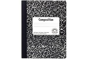 Oxford Marble Composition Notebook: The Perfect Notebook for Everyday Note-Taking and List-Making
