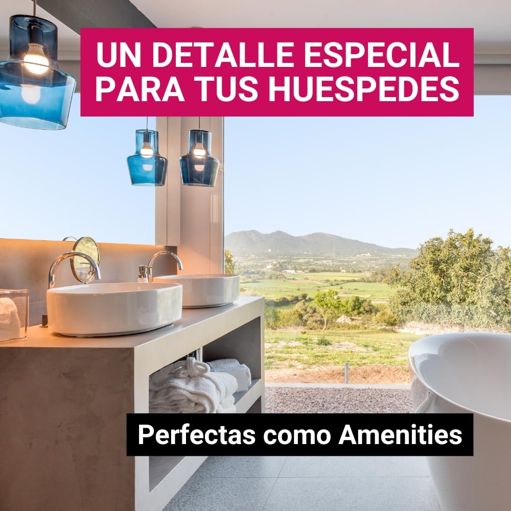 GPQ - Toallita Desmaquillante | 250 Und. | Amenities Limpiador Facial | Hidratante - Piel Suave - Sin Parabenos - Biodegradable | Hotel, B&B, Casa Rural, Camping, Crucero... | Fabricado en España