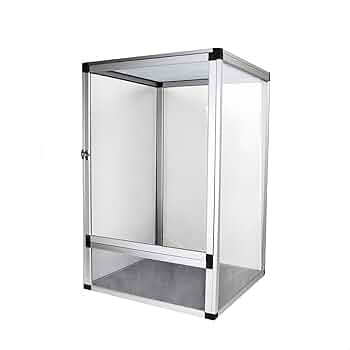 Amazon | Ziuuihu爬虫類 飼育ケージ 両生類 ケージ 室内換気良好