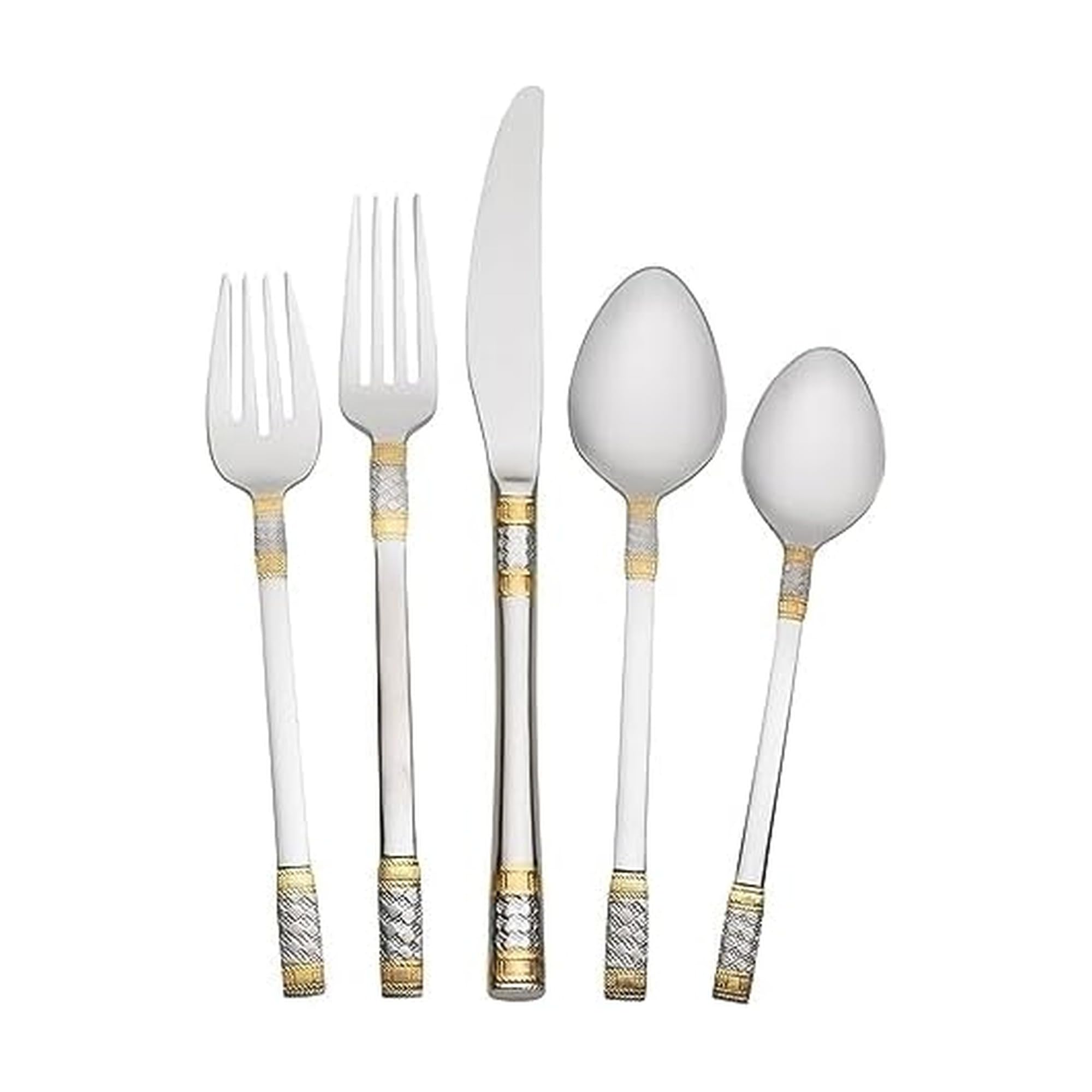 Wallace Corsica Gold-Accent 65-Piece Flatware Set
