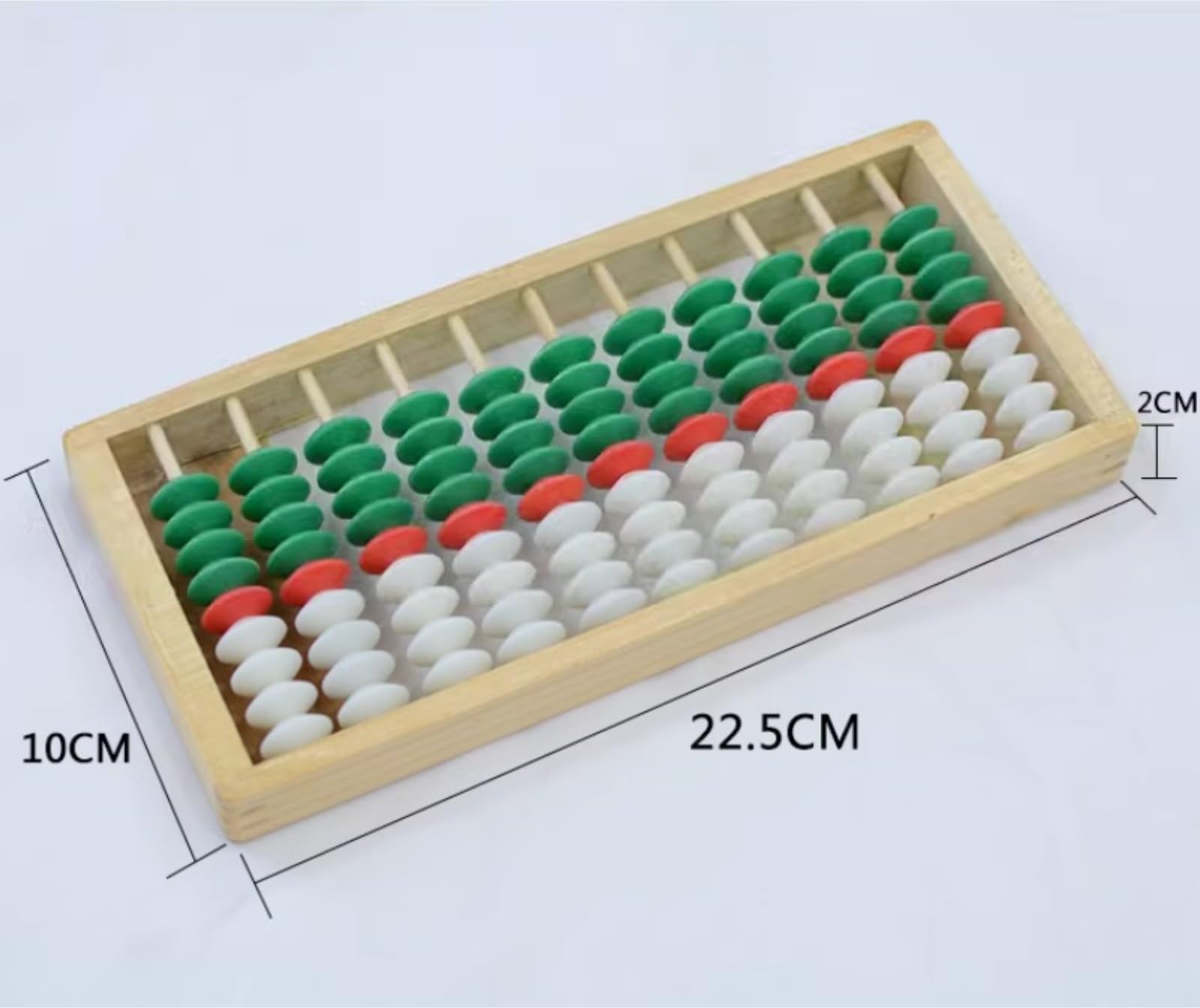 LiczydłO Abakus 11 Kolumn Vintage Abacus Narzędzie Do Gier Matematycznych Liczenie Nauka Aktywności 9 Koraliki Edukacyjne Materiały Dekoracja Biura