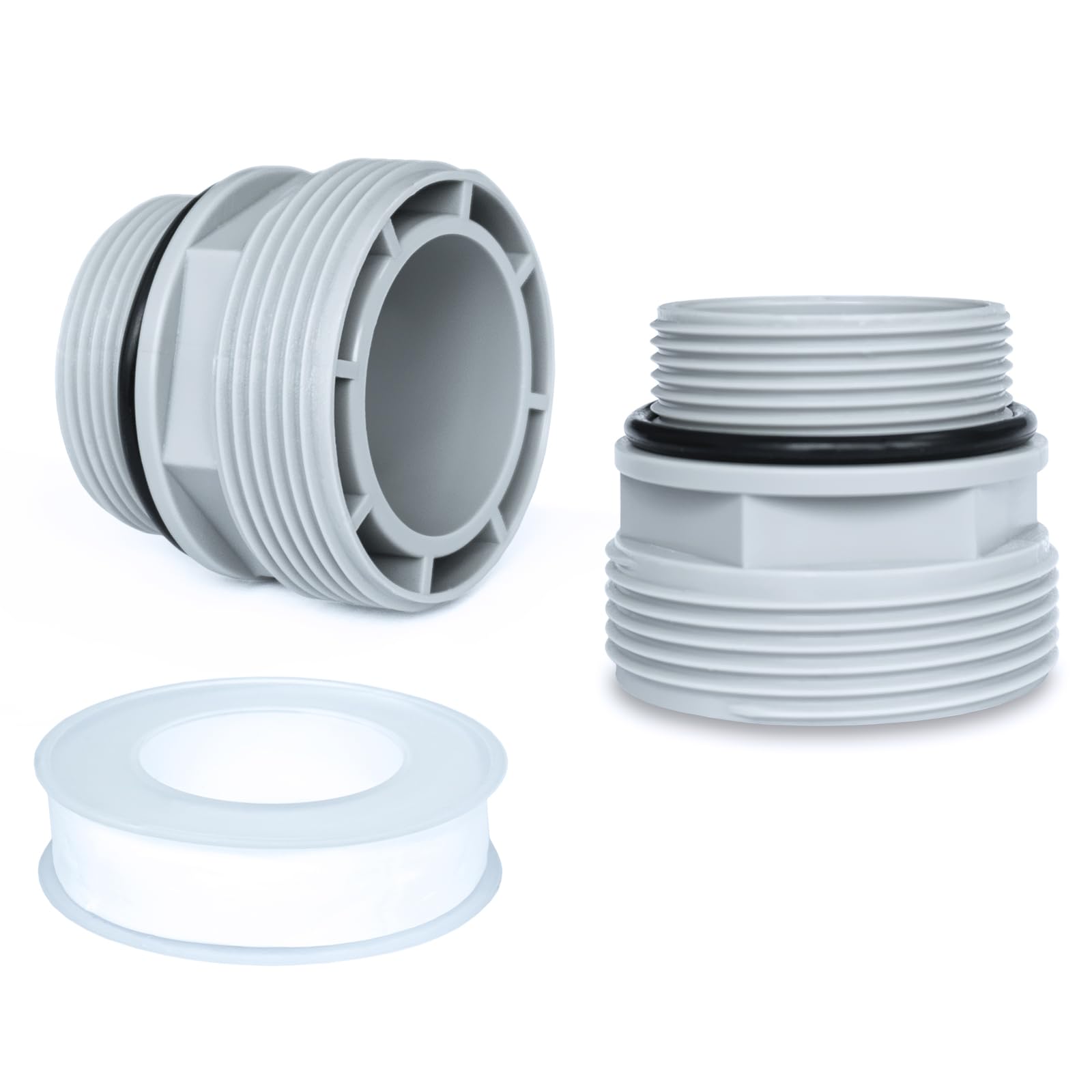 Kit di conversione per tubo filtro da 40 mm a 1 1/2 (confezione da 2