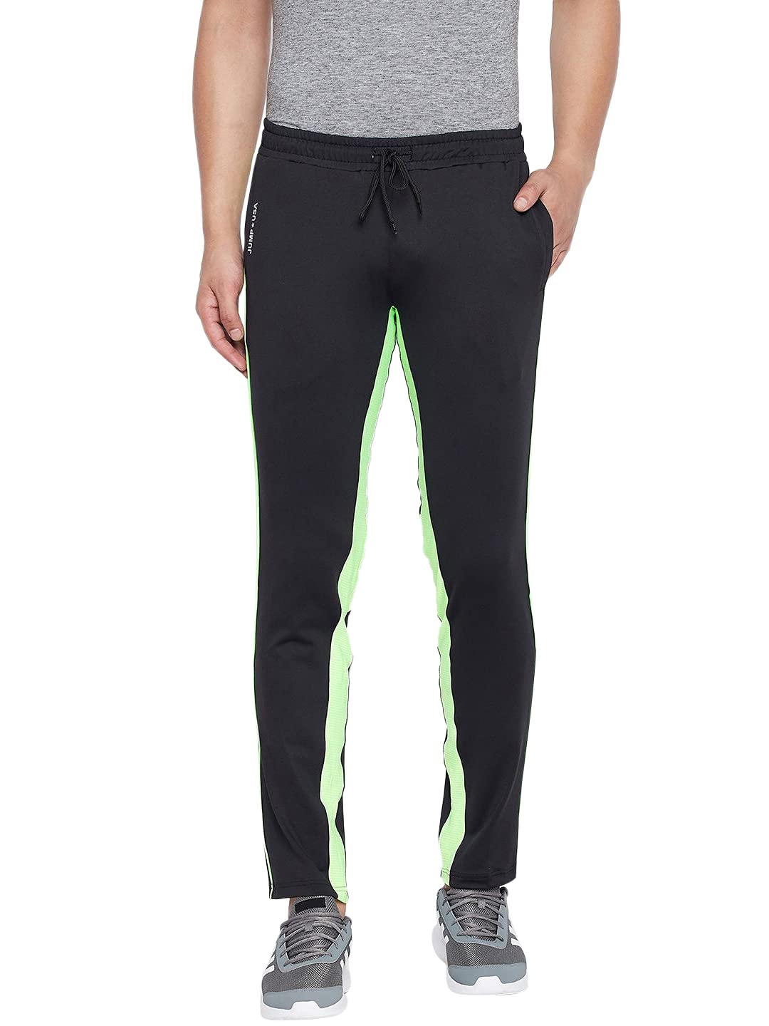JUMP USA Men Slim Fit Active Wear Regular | Polyester | Running/Training or Gym