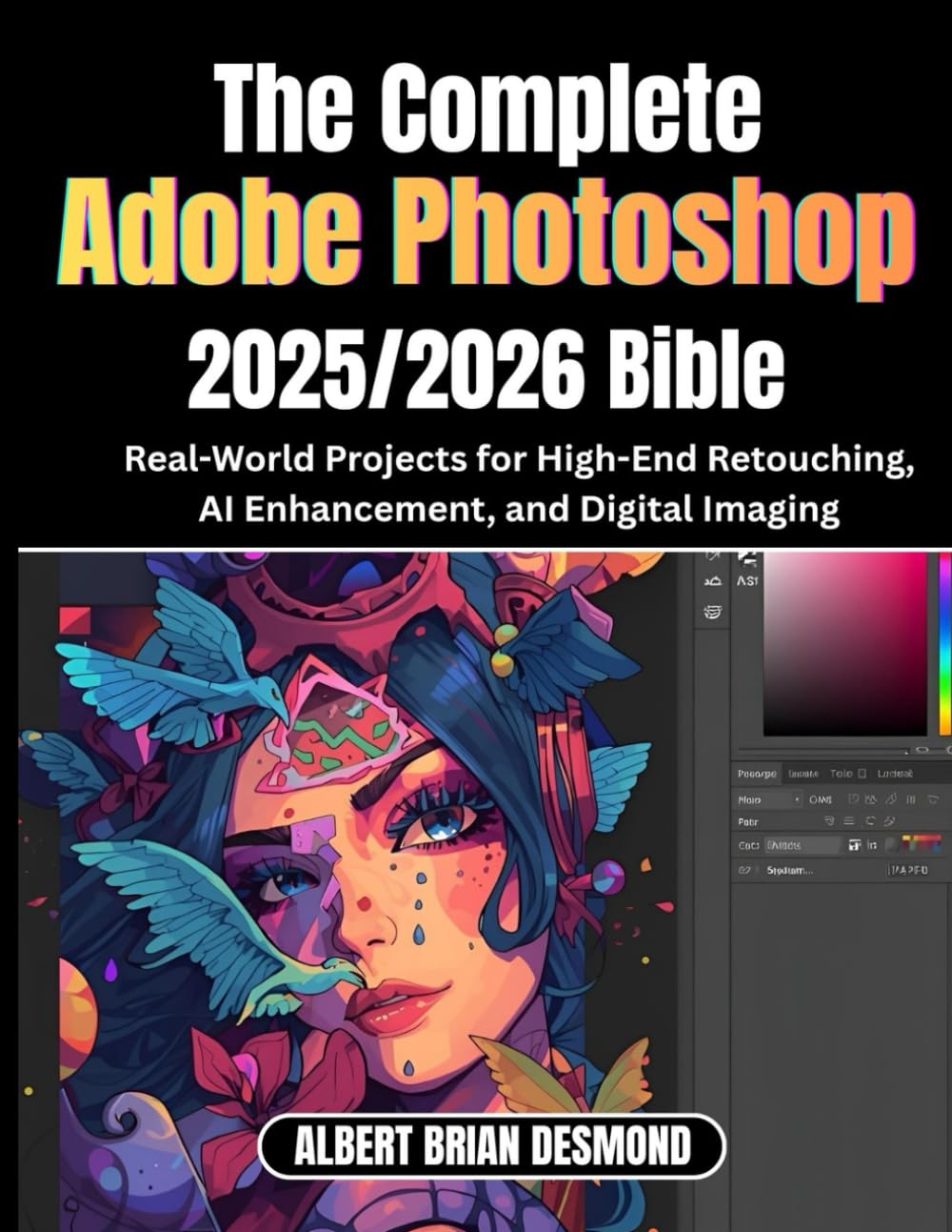 The Ultimate Adobe Photoshop 2025/2026 Bible: Real-World Projects for High-End Retouching, AI Enhancement, and Digital Imaging (Complete Adobe and Lightroom Guide)