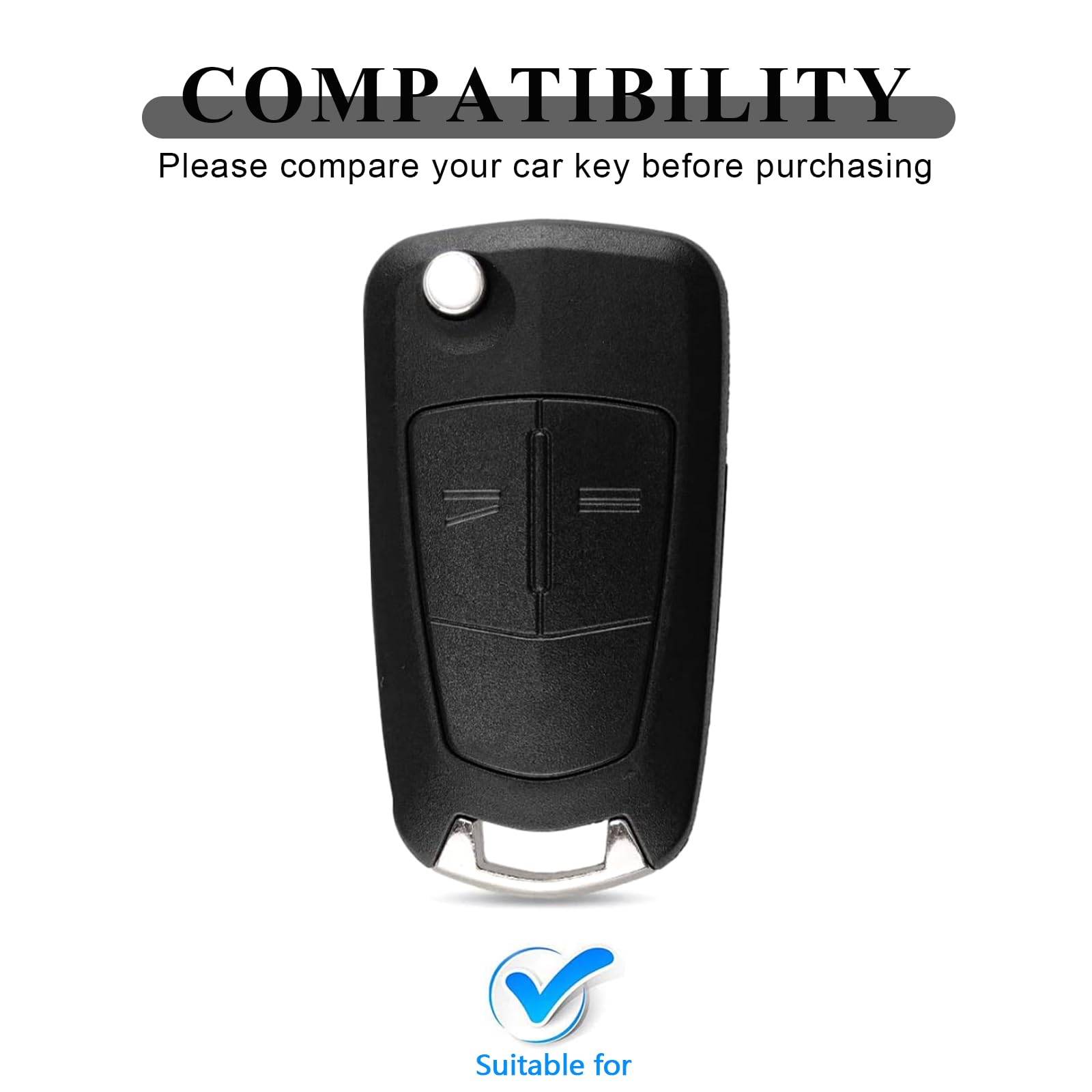 Cover TPU Per Chiave Opel - Custodia Protettiva Per Telecomando Astra, Corsa, Insignia, Mokka