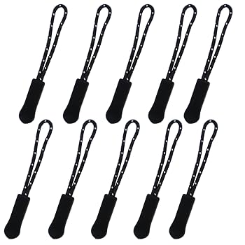 Amazon.co.jp: ジッパープル ファスナー チャック 【ブラック