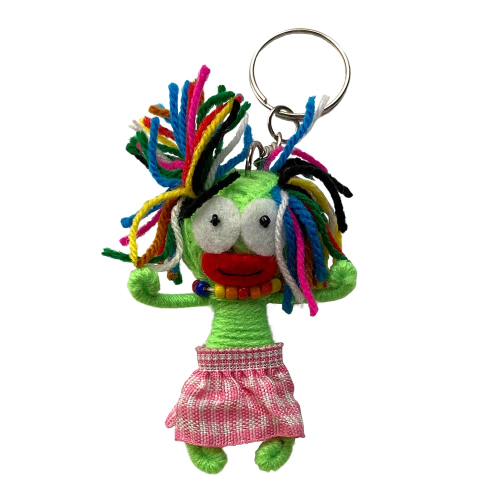 VIEVoodoo String Doll Keychain, Design T263