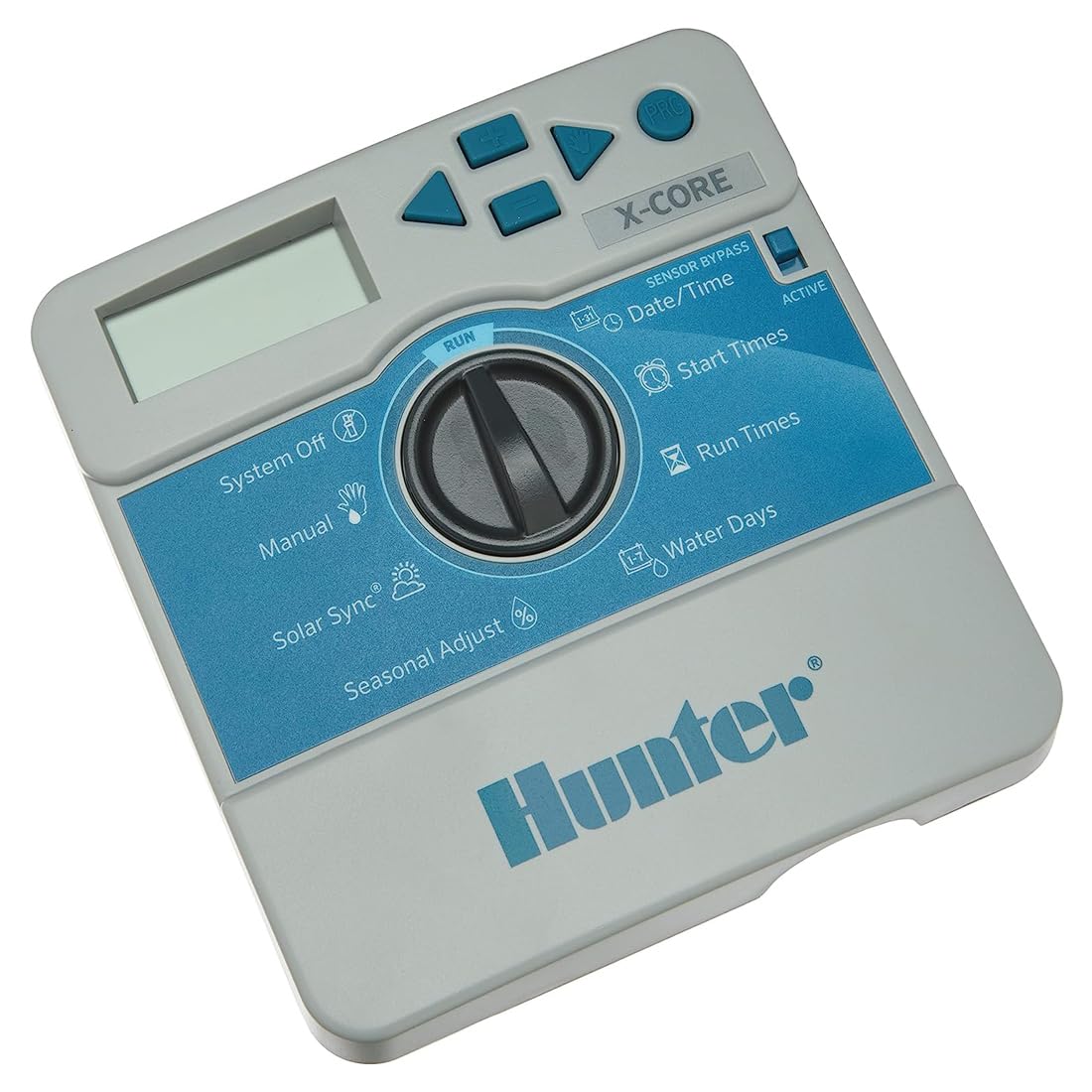 GNCGarden Hunter, Programador de riego Hunter, X-Core 201i 2 Estaciones (Interior) | Programador riego automático | Temporizador riego 2 Estaciones riego automatico
