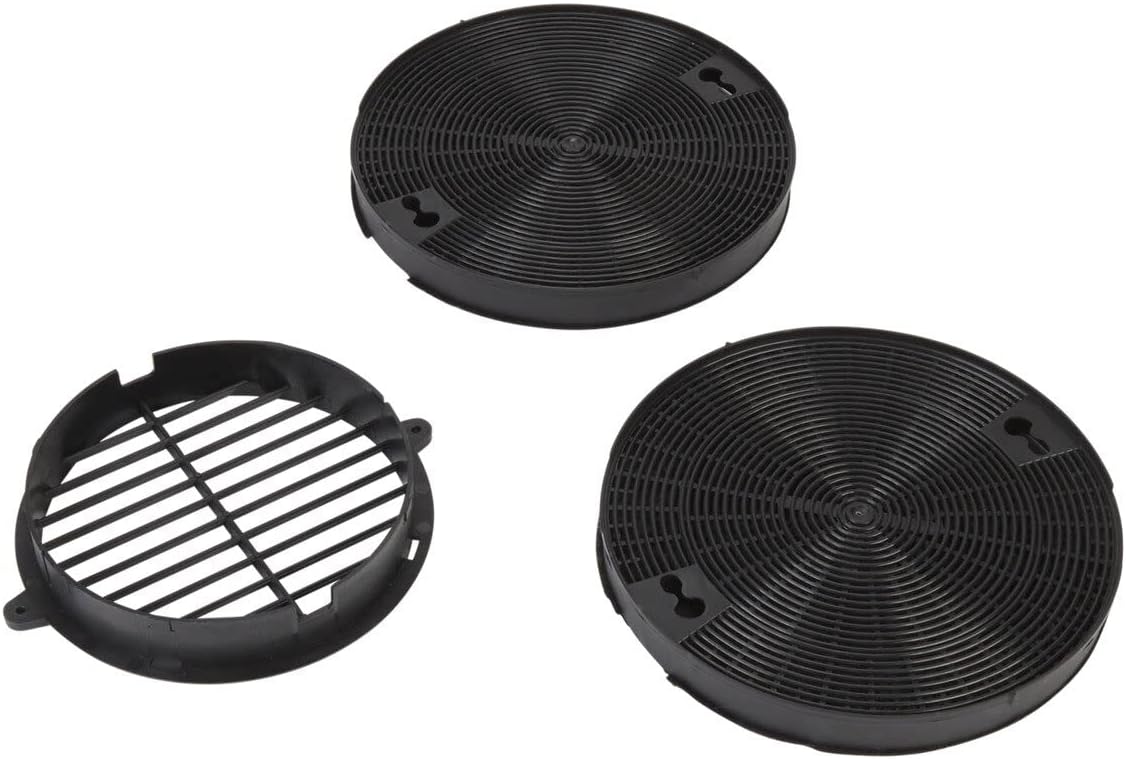 Whirlpool W10490330 Genuine OEM Recirculation Kit for Range Wall Hoods, Black – Replaces 22684430, PS4704698