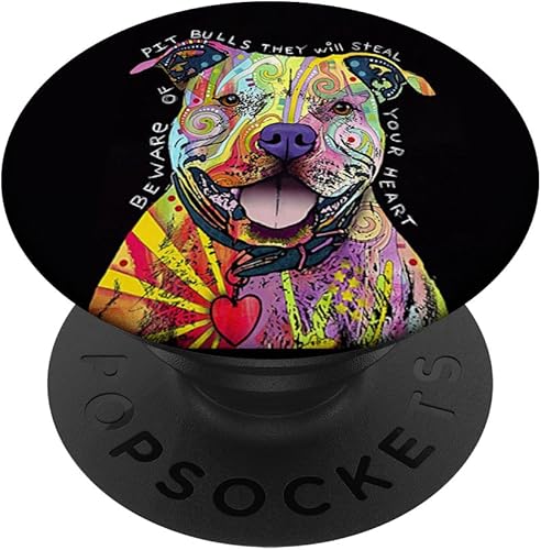 Pitbull Art Funny Dog - Juego de regalo de cumpleaños para teléfonos y tabletas