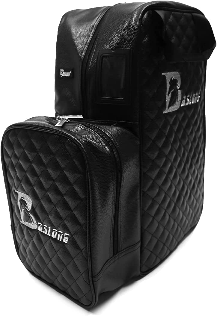 TentHome Borse equestri Professionali Stivali da equitazione in pelle PU durevoli e Borsa per Casco