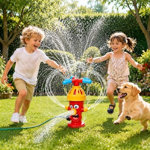 Water Sprinkler Outdoor Toy for Kids Fire Hydrant Spray Water Sprinkler Toy — view 6
