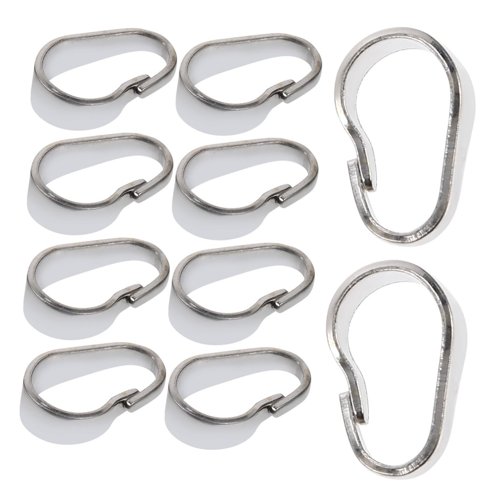 SEWACC 30stücke Schmuck Verschlüsse Silberfarbene Verbindungselemente Für Für Halsketten Armbänder Und Schlüsselanhänger Robuste Und Langlebige Designs Für Kreative
