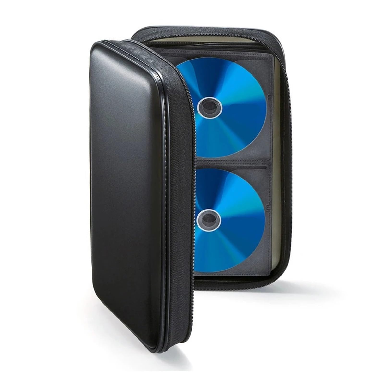 Borsa per la conservazione dei Dvd Custodia for CD Protettiva Scatola for Dischi Blu-Ray Porta Dvd Antiurto con Confezione capacità di 96 for Borsa da Viaggio for Organizer