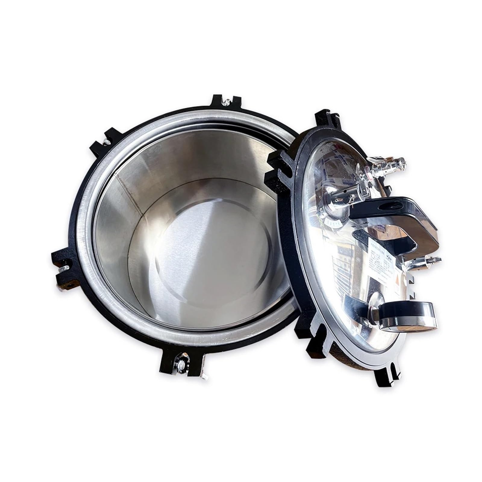 Sterilizzatore portatile dell'autoclave dell'acciaio inossidabile, serbatoio di sterilizzazione a vapore ad alta pressione, riscaldamento automatico per sterilizzazione rapida ed efficiente