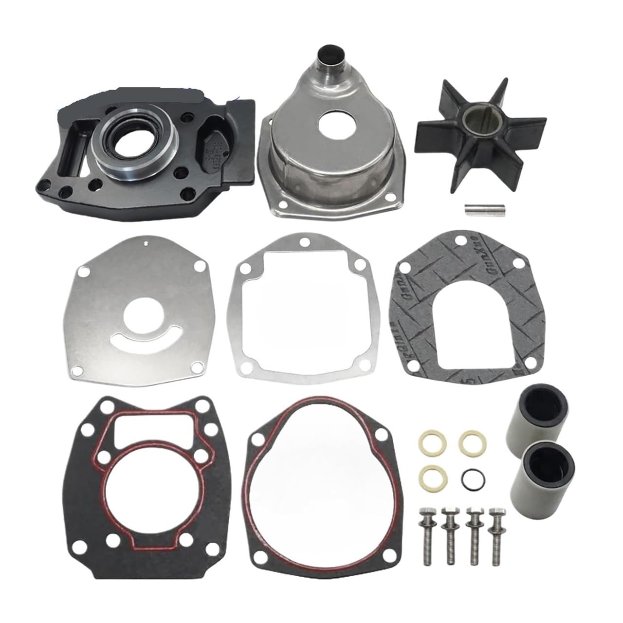 Kit turbine de pompe à eau anti-surchauffe pour moteur hors-bord 75-115 CV