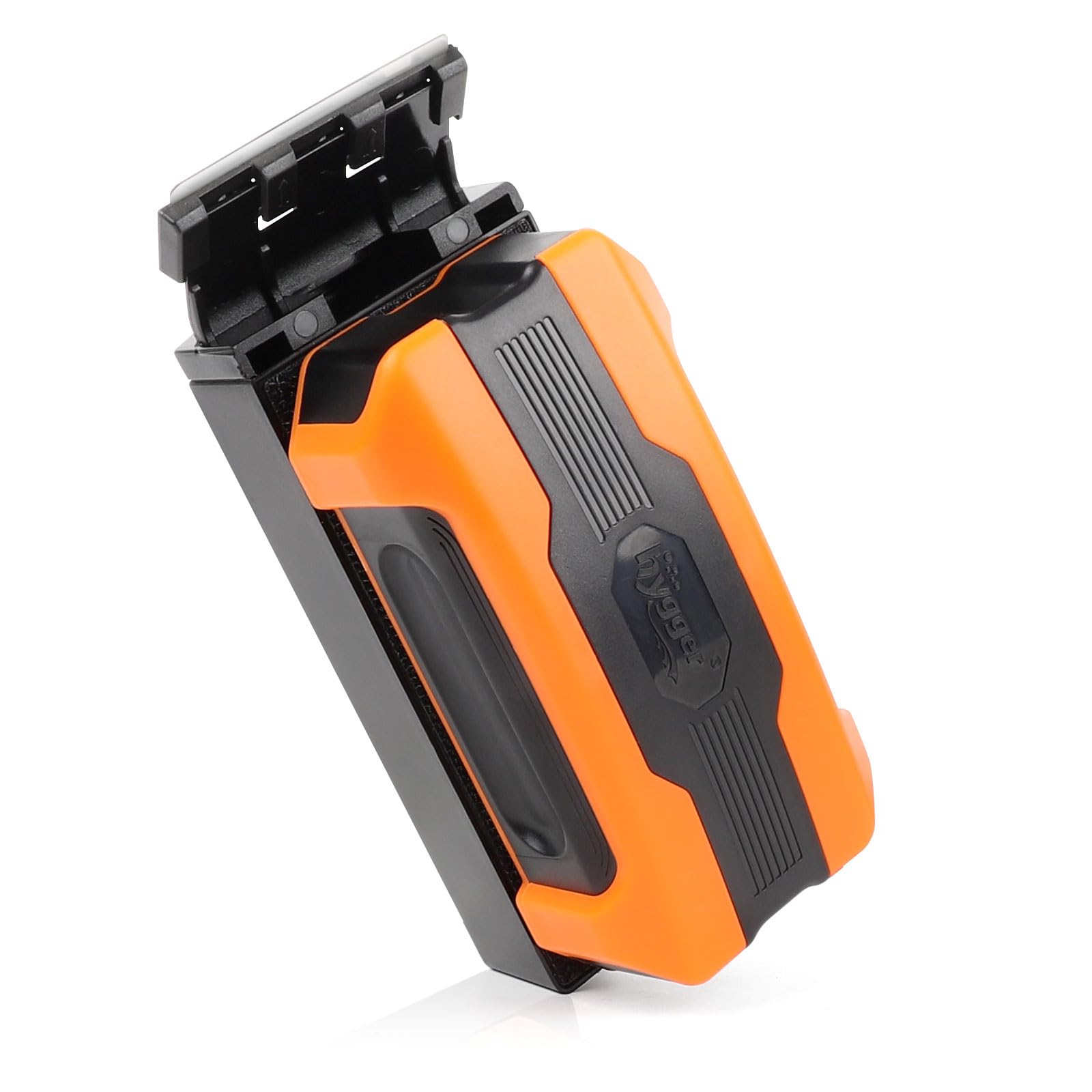 hygger Aquarium Magnetic Brush, Fish Tank Glass Algae Scrubber with Detachable Stainless Steel and Plastic Scraper, Magnetic Fish Tank Cleaner for