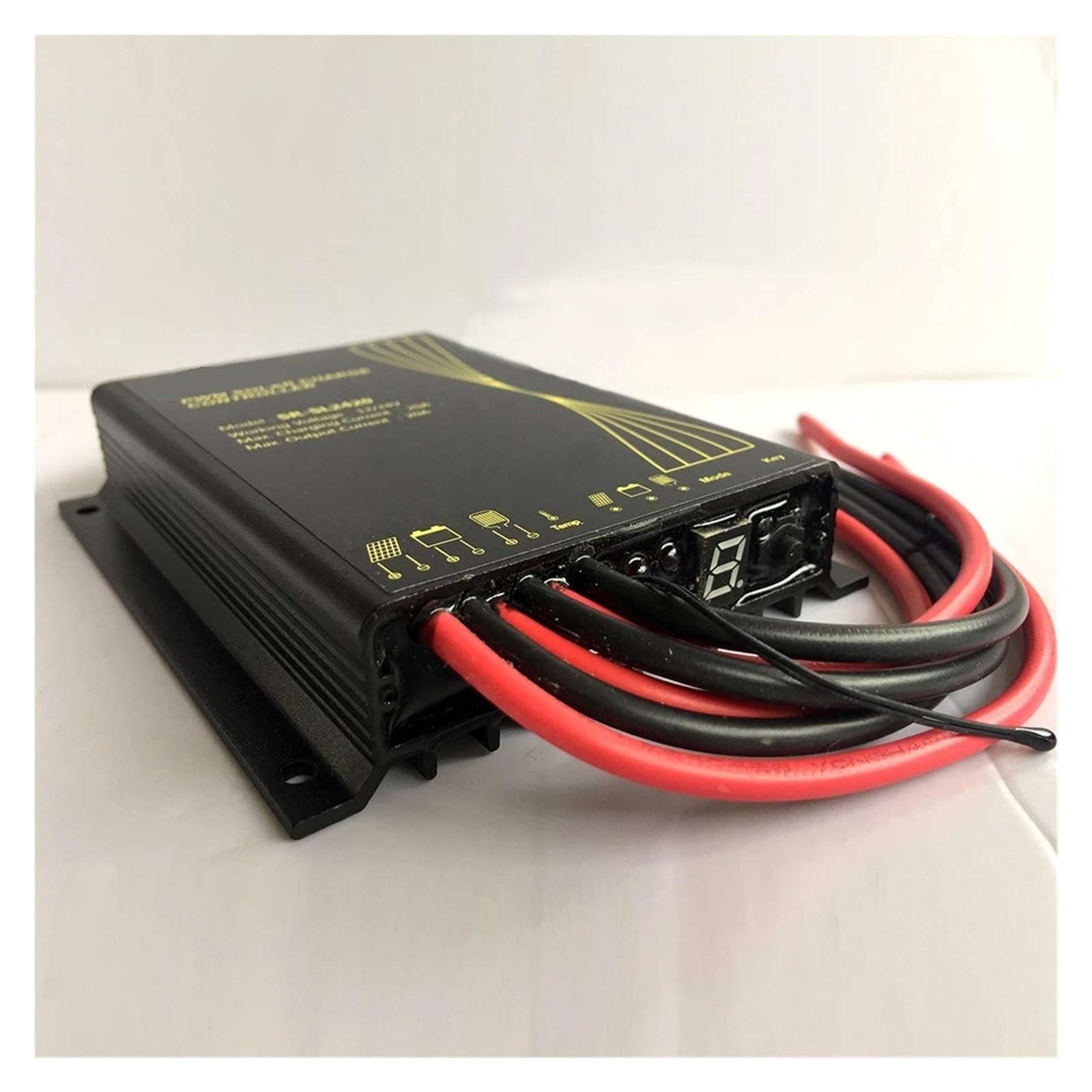 PWM Regulator ładowania słonecznego Panel słoneczny Regulator ładowania PWM 12 V 24 V 10 A 20 A wodoodporny regulator ładowania słonecznego (kolor: 30A)