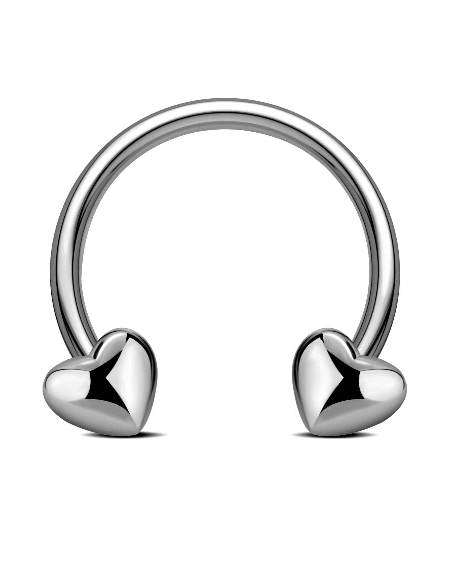 OUFER Body Piercing Titanium Helix Piercing Cartilage Earring Hoop 16G Daith Tragus Piercing Jewellery Externally Helix Tragus Daith Ring Hoop