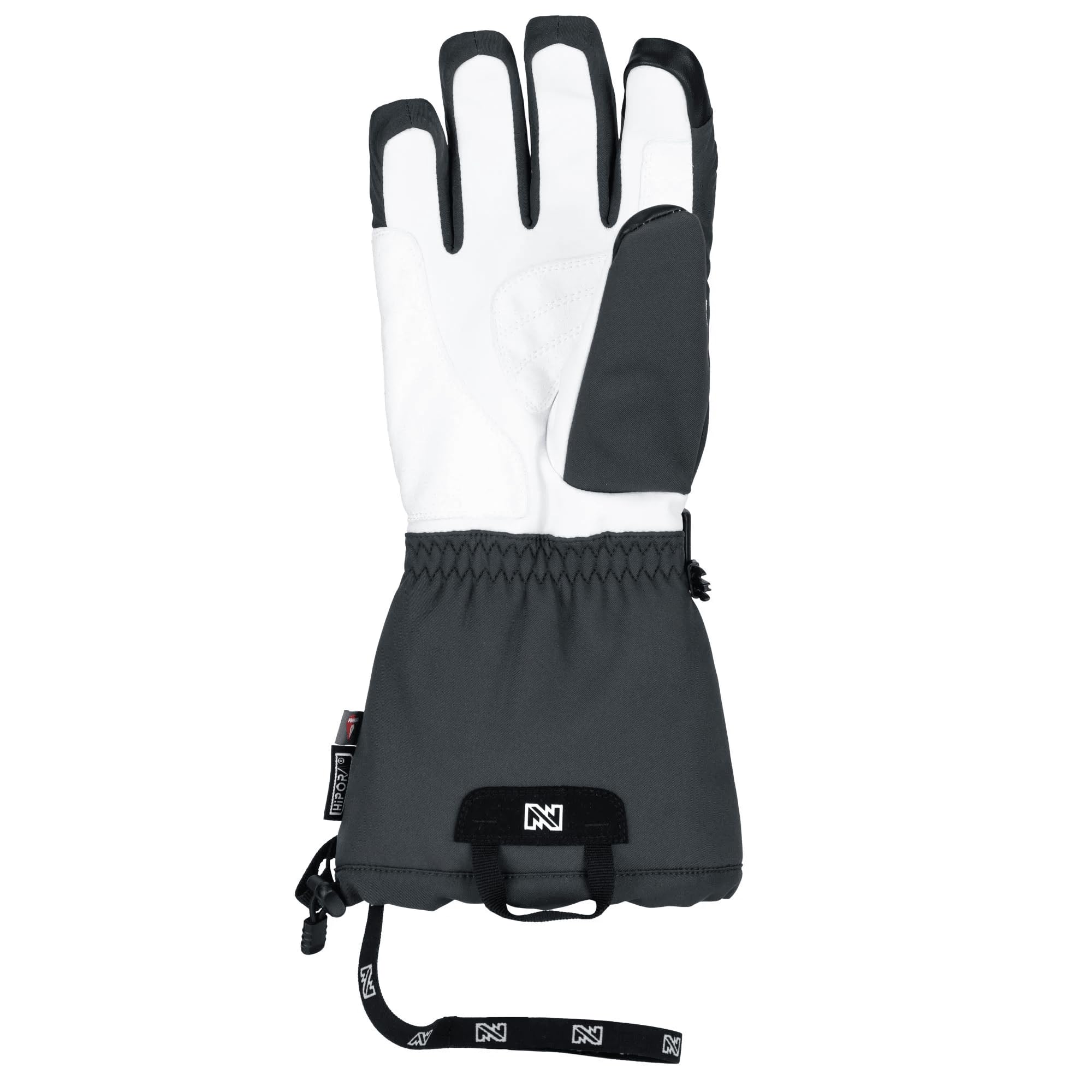 Fieldsheer Mobile Warming Women's Aerial Heated Snow Glove 7.4V, White/Grey - Large