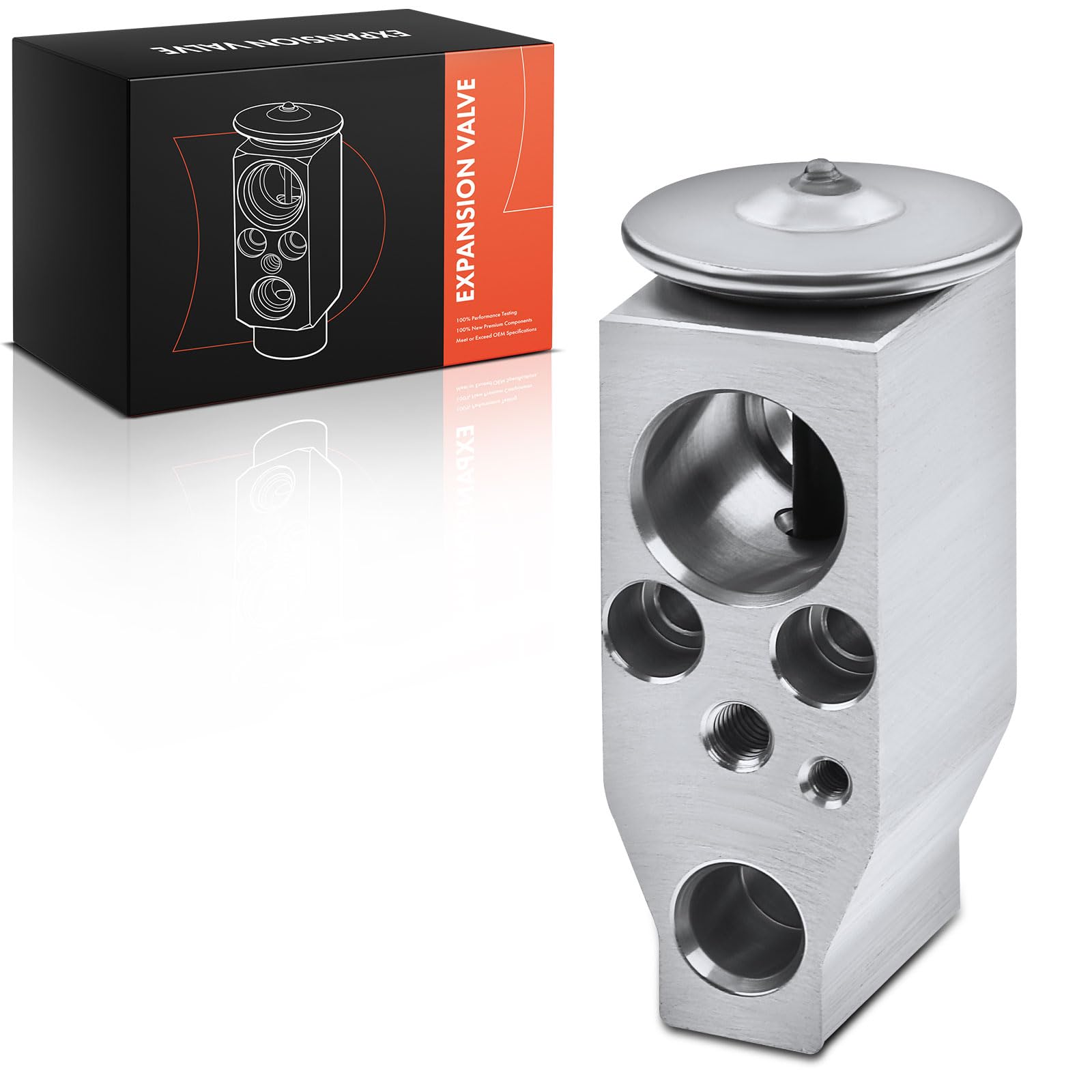 Frankberg Válvula de expansión Aire acondicionado Compatible con Micra IV K13K K13KK 1.2L Qashqai II SUV J11 J11 1.2L Qashqai II SUV J11 J11 1.6L Qashqai II SUV J11 J11 1.3L Juke F15 1.6L 3411543