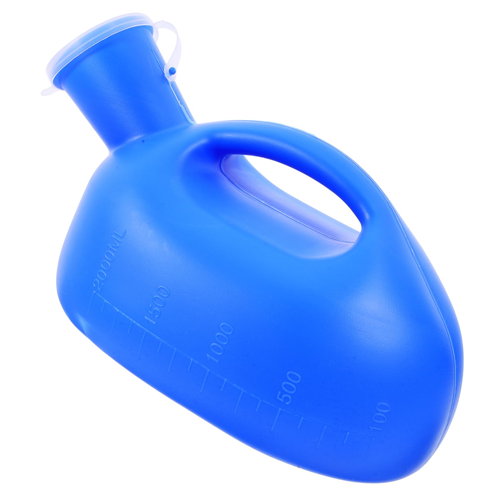 FOMIYES 2000ml Urinal Lid Portable Home Chamber Pot Odor-Proof for Elderly Children