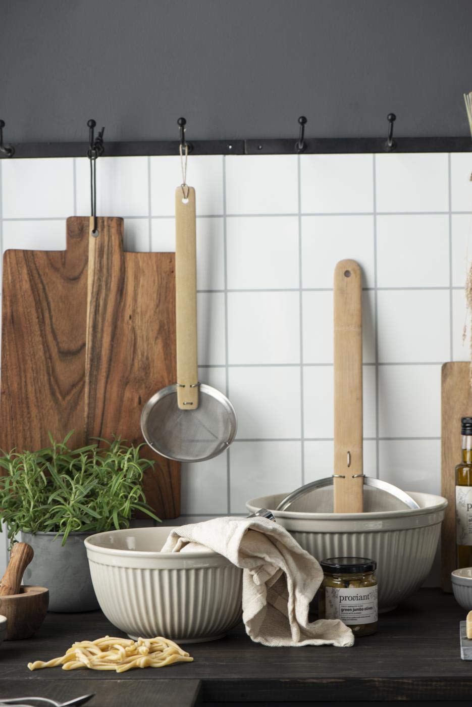 IB Laursen Schalensatz Mynte HERBAL GREEN Grün 3er Set