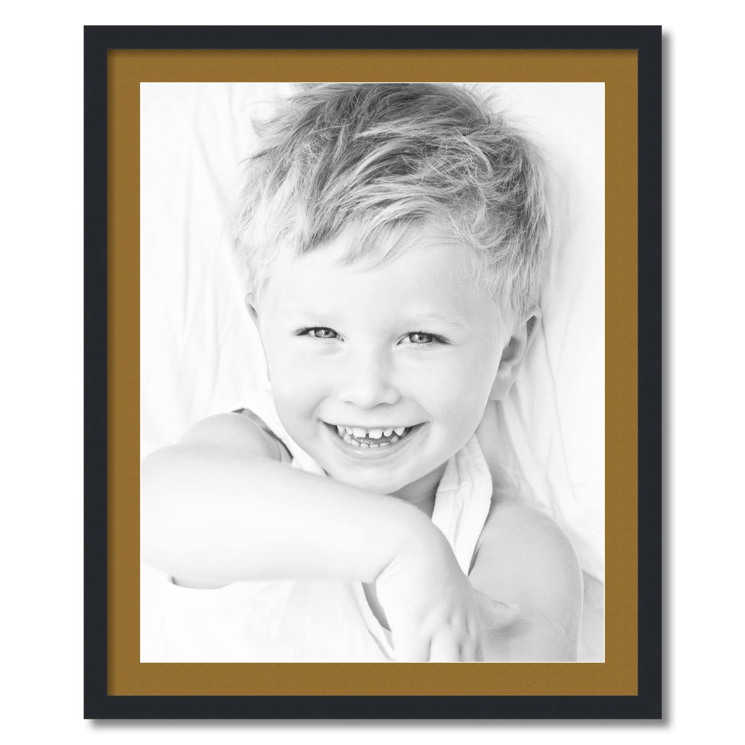 Amazon.com - ArtToFrames 24x30 inch Satin Black Picture Frame with