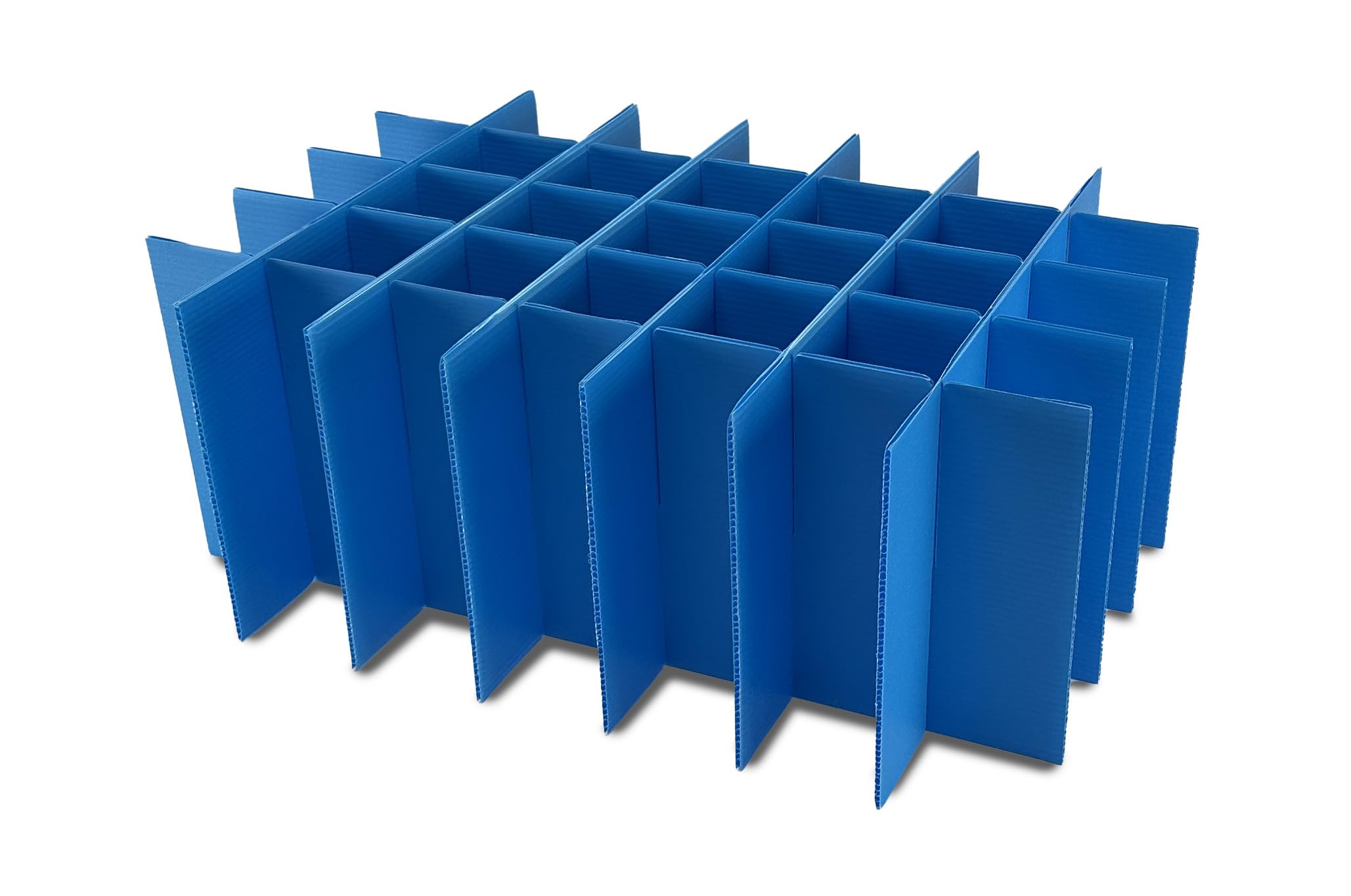 Caterbox Blue Box Internal Divider Sets - 35 Cells | Abc Equipment And Party Hire Totes Dividers | Divider Size: L495xw340xh200mm